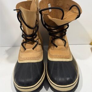 Sorel Faux Fur Tan Boots